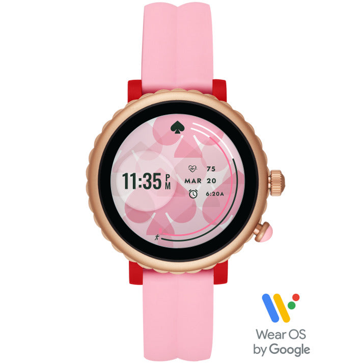 KATE SPADE Sport Smart Watch (Pink Silicone) – The Wearables Store