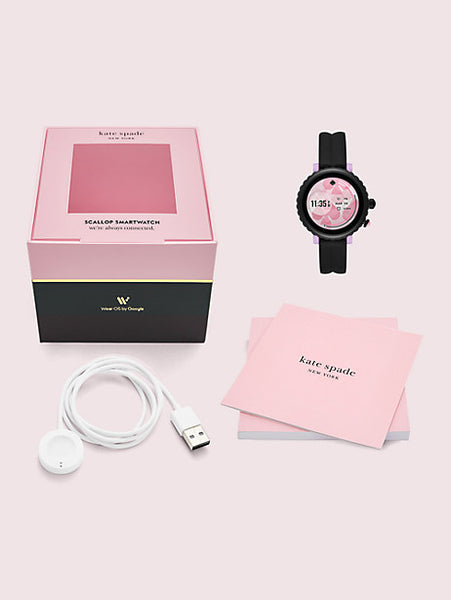 KATE SPADE Sport Smart Watch (Black Silicone) – The Wearables Store