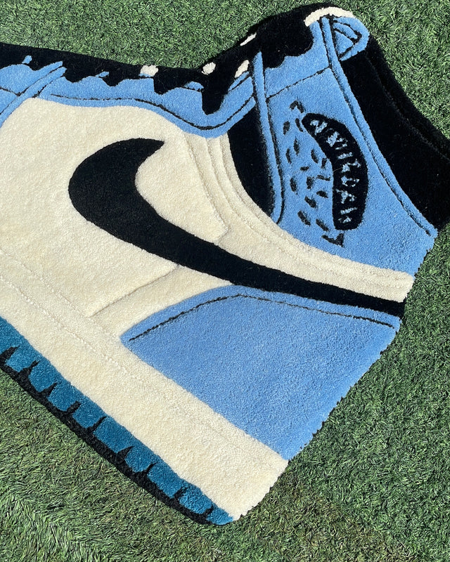 Picture of AIR JORDAN 1 UNIVERSITY - BLUE SNEAKER RUG