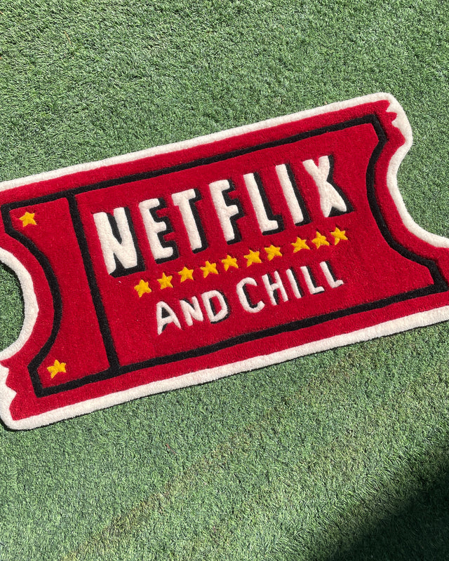 Picture of NETFLIX AND CHILL RUG