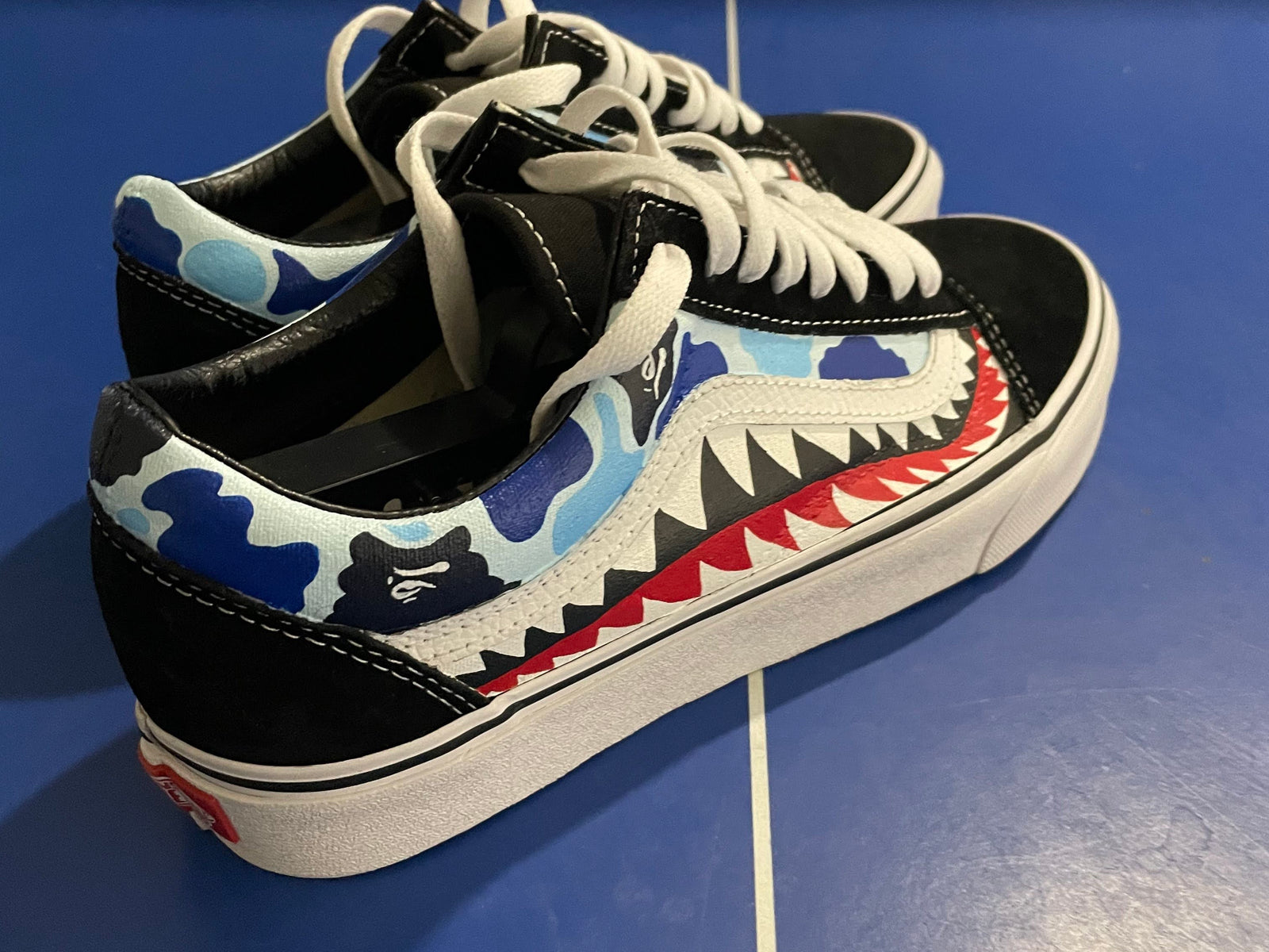 Shark Teeth Vans · Md Customs 