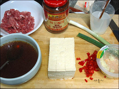 麻婆豆腐の作り方