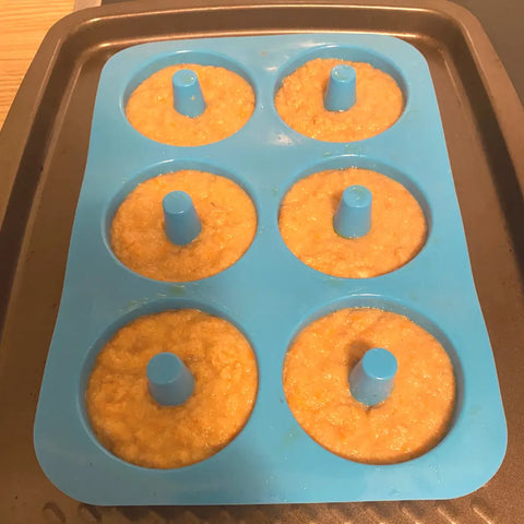 Receita de Donuts de Cenoura