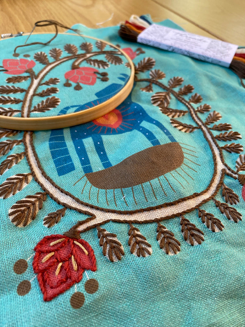 Tequitia Iron On Embroidery Transfers - Anna Maria