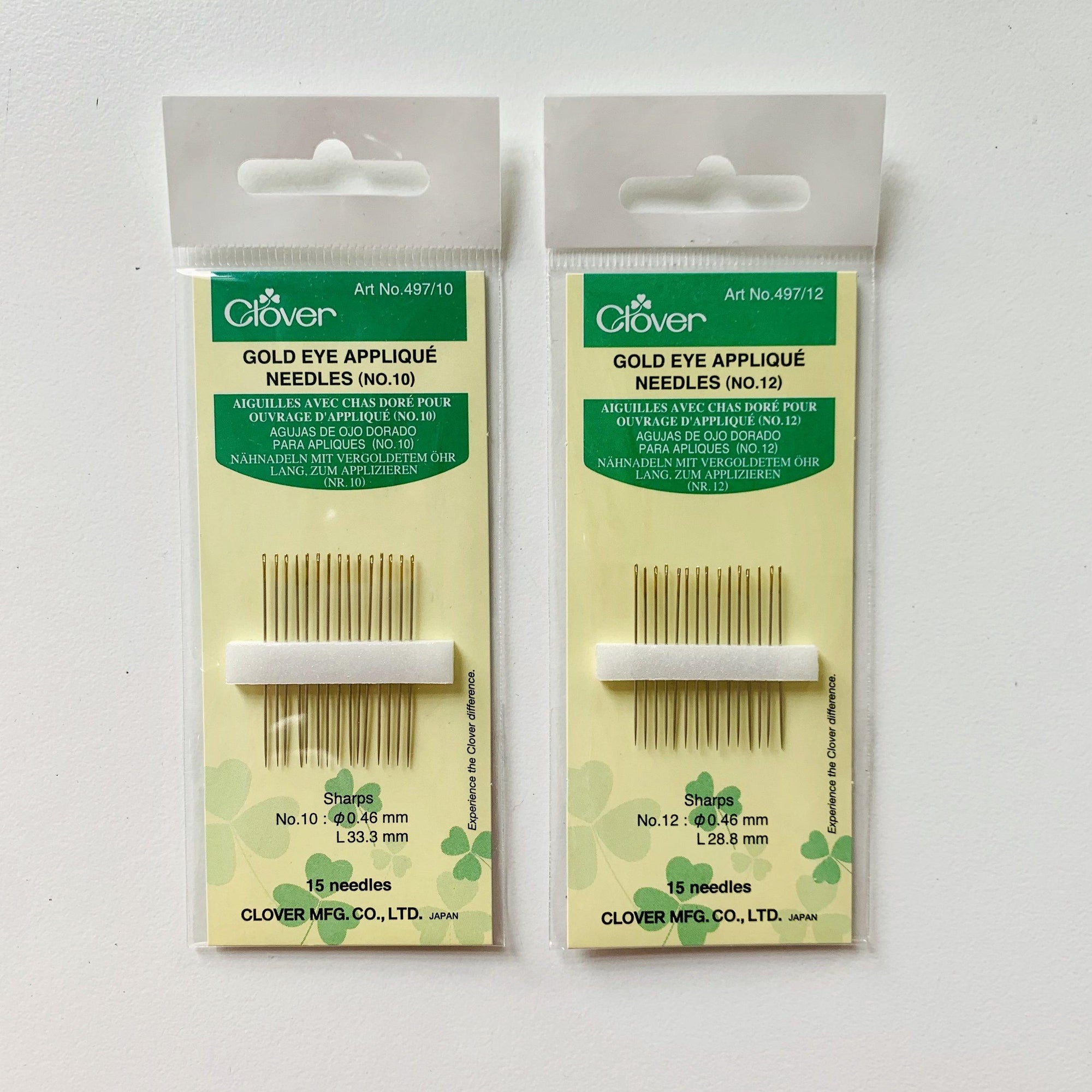 John James Gold'n Glide Quilting Needles-Size 11 10/Pkg, 1 count - Fry's  Food Stores