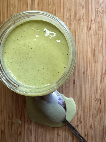 menopause smoothie with greens and protein