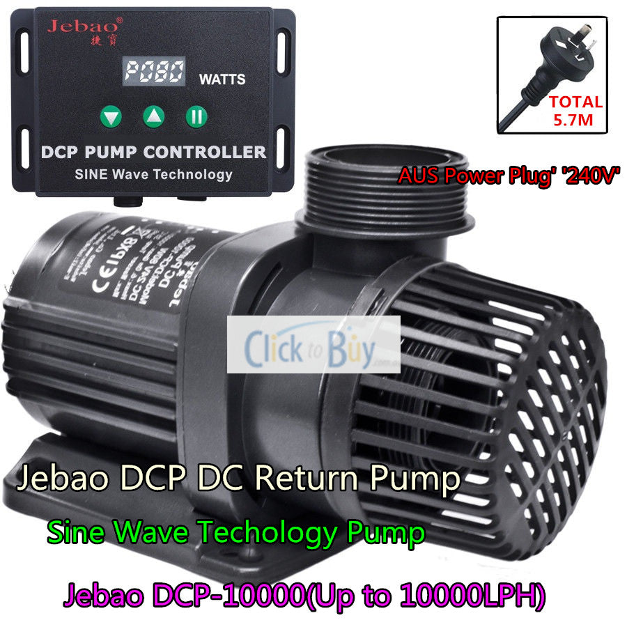 Jebao DCP-3500 Replacing DCP-4000 SINE Wave DC Tank Circulation Return Pump  Controller