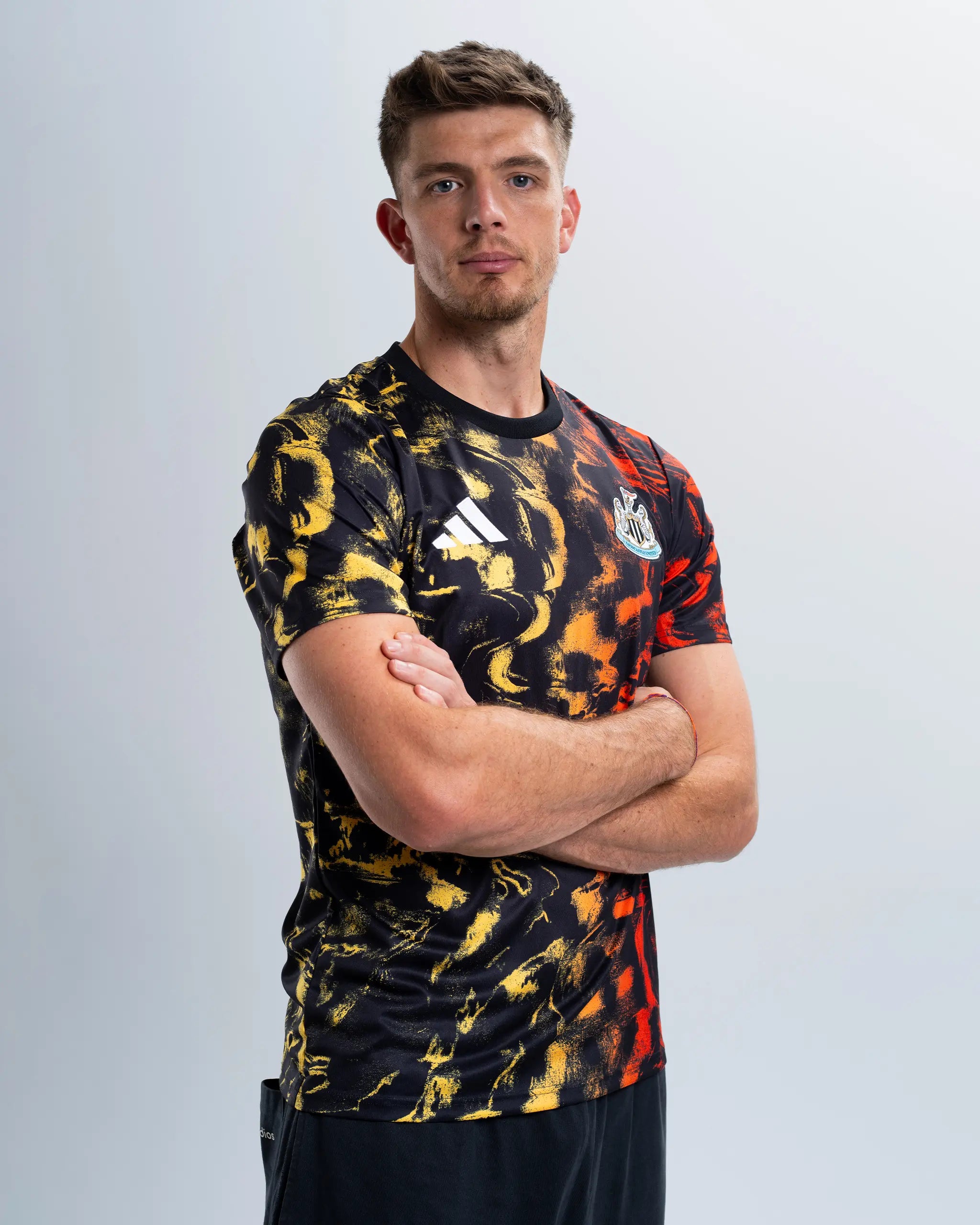 Newcastle United adidas 25/26 Pre-Match Shirt