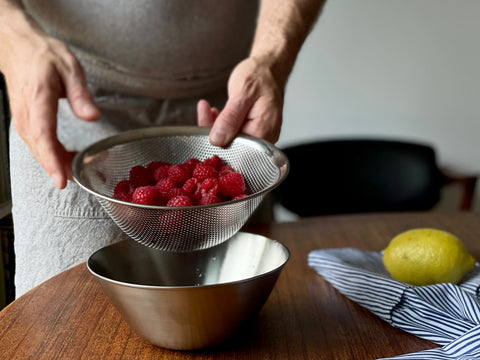 Sori Yanagi Bowl & strainer