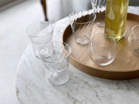 Shotoku glass, CIBI, glassware 