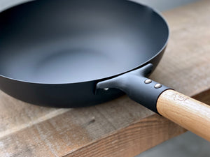 TAKUMI JAPAN Magma Plate Iron Stir Frying Pan - Globalkitchen Japan