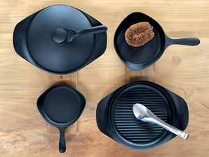 Nambu Tekki Cast Iron Grill Pan by Sori Yanagi - Emmo Home