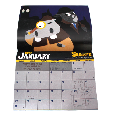 Squshies Calendar - Sherlock