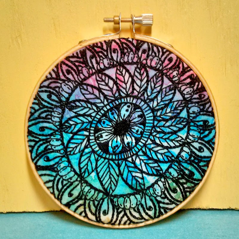 Craftypodes Mandala Hoop Art