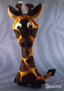 felt animal giraffe ornament