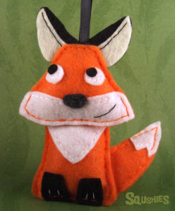 felt animal fox squshies