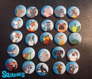 animal buttons