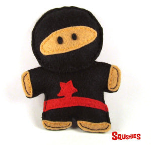 squshies craftstar felt ninja