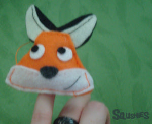 felt animal finger puppet