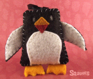 felt penguin 