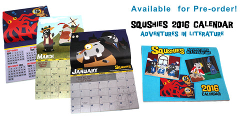 Squsheis 2016 Calendar Pre-Order