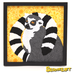 Ring Tailed Lemur Portrait