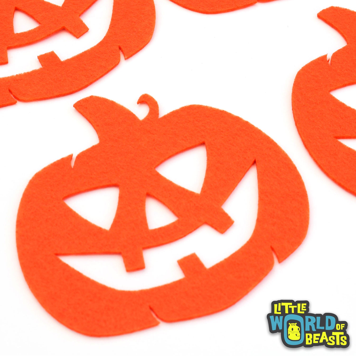 Jack-o-Lantern - Pre-cut Felt Shape – Little World of Beasts