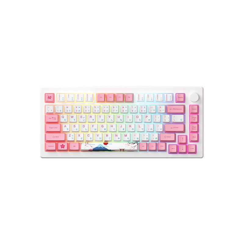 [Akko] MOD007B PC Tokyo Gaming Keyboard  Akko Cream Yellow Magnetic Switches