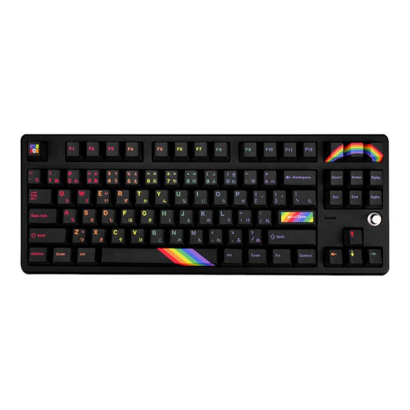 [Titan Nation] Midnight Rainbow Keycap Set Dye-Sub PBT