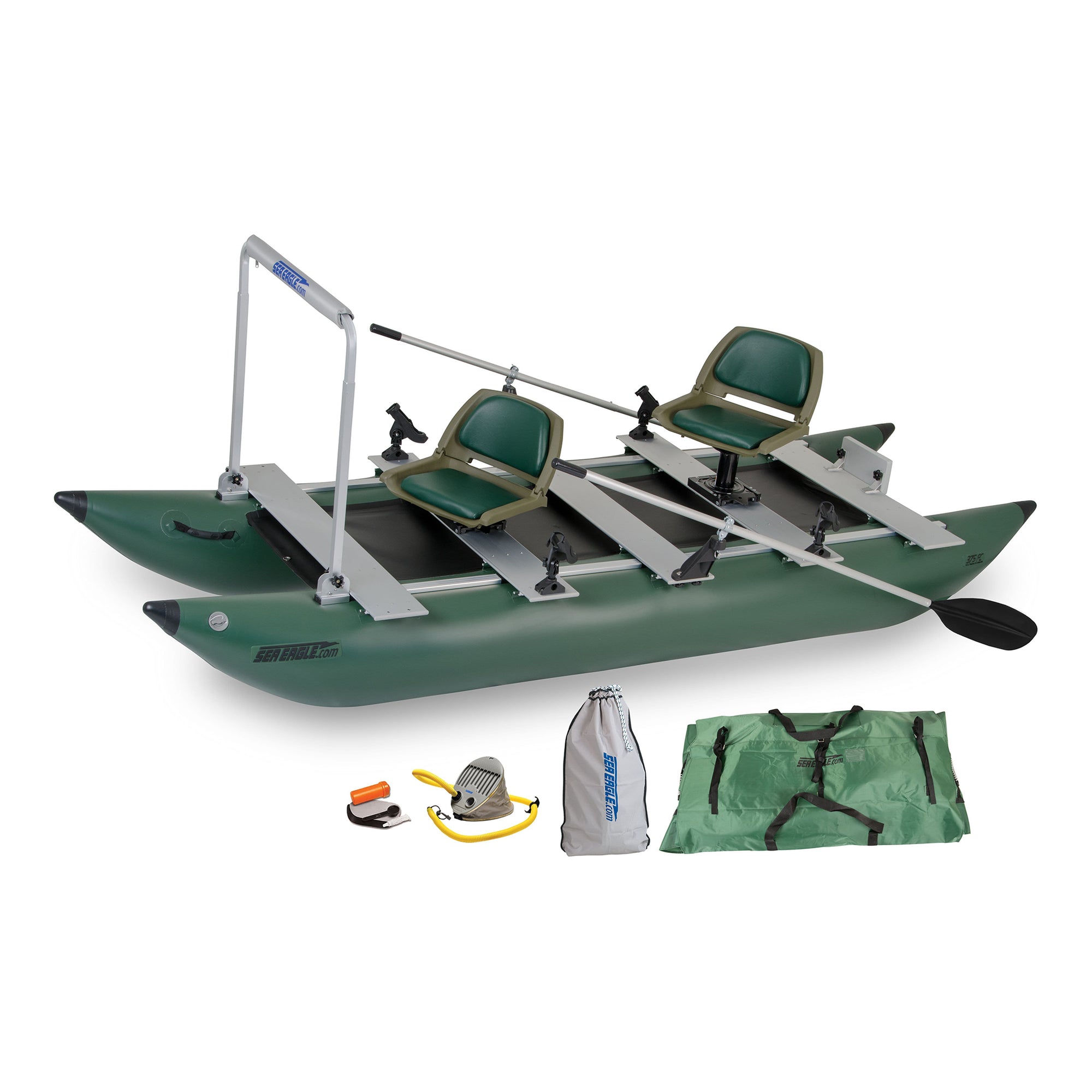 Sea Eagle 375FC FoldCat Deluxe Inflatable Fishing Boat