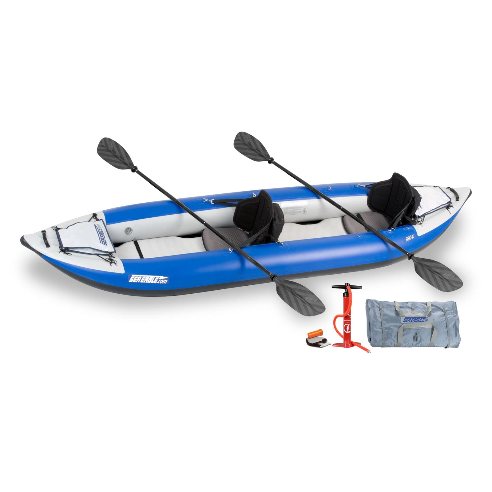 Sea Eagle 380x Explorer Inflatable Kayak Deluxe Package