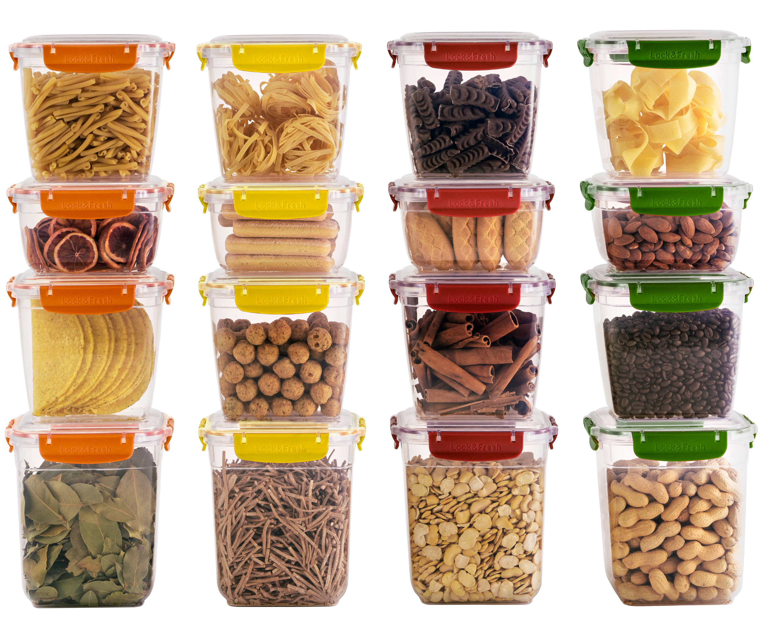 ISO Meal Prep Containers with Lids Certified BPA-Free Stackable