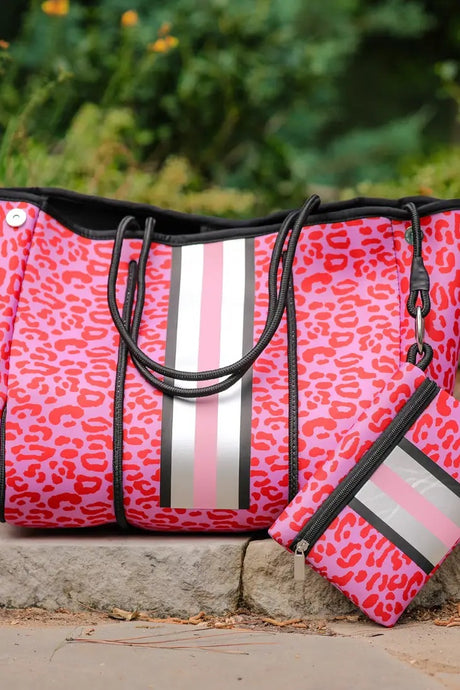 Sassy Safari Neoprene Tote Bag