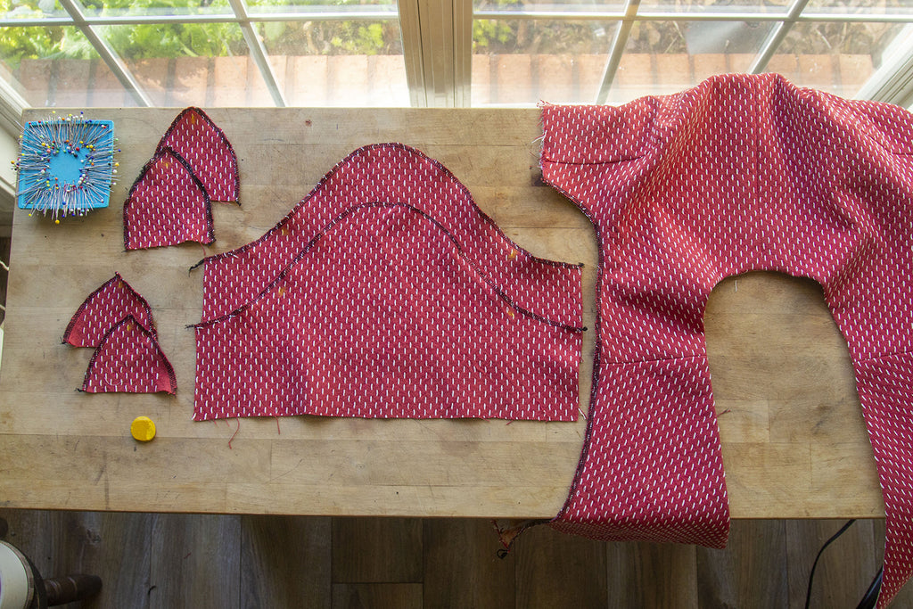 Tutorial: Sewing a Gusset with a Serger (and another pair of Avery