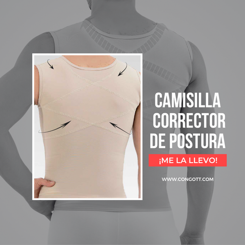 Camiseta moldeadora control fuerte ideal para uso diario – Congott