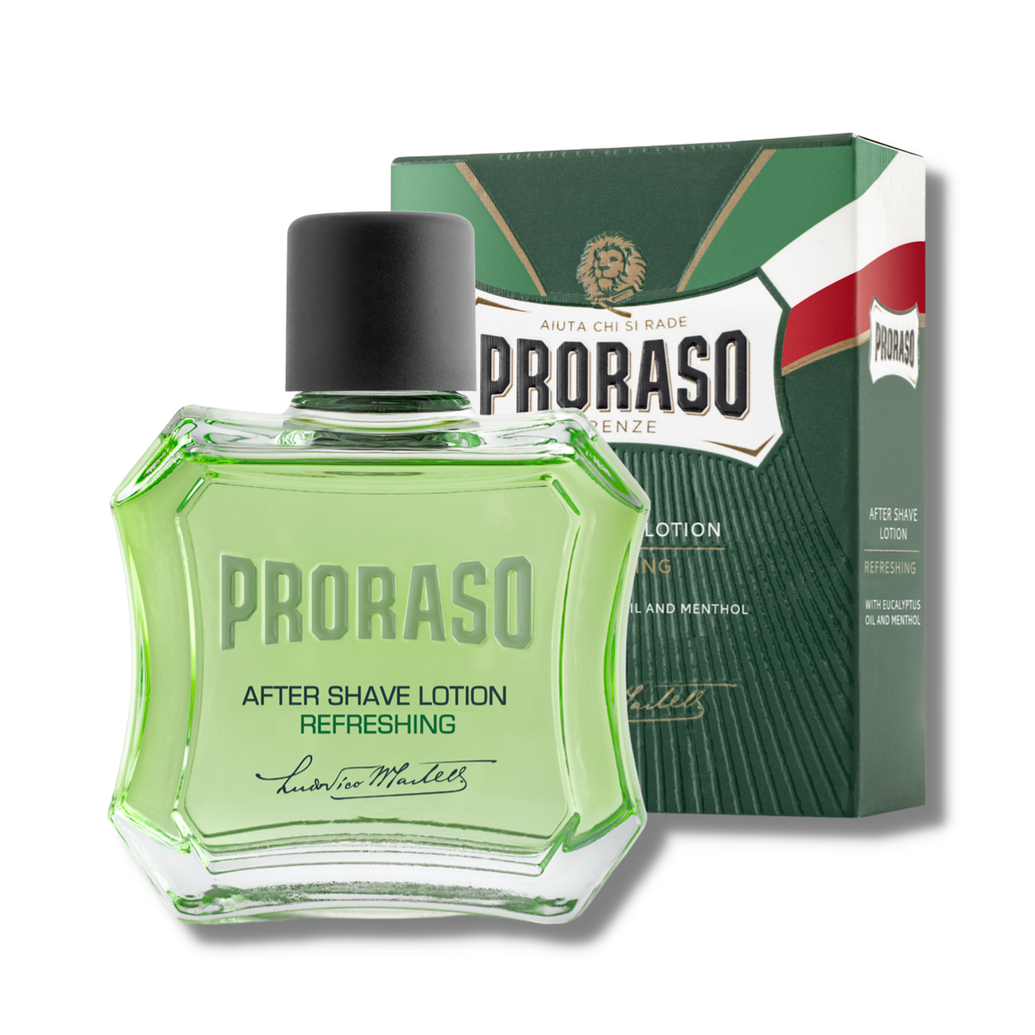 Proraso Green After Shave Lotion - Refreshing 100ml | Agent Shave