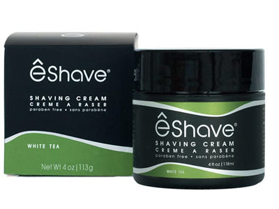 eShave shaving cream White Tea