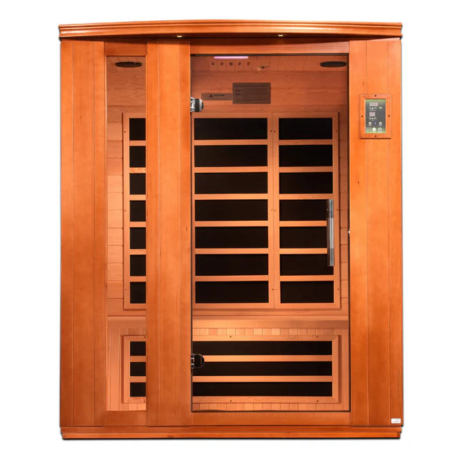 Dynamic Lugano 2 Person Sauna Front Side View