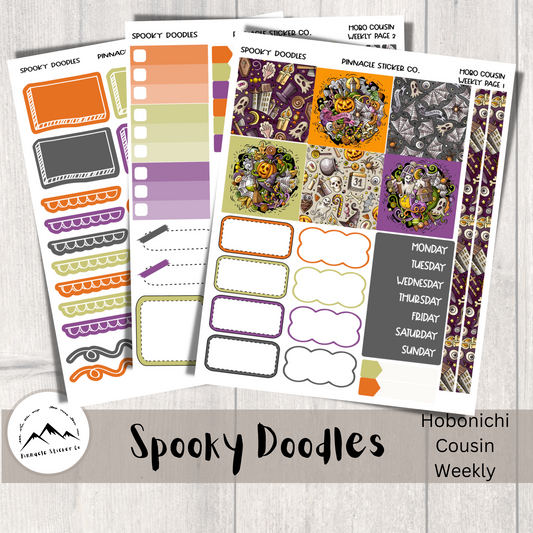 Mystic Night Hobonichi Cousin Kit Planner Stickers – Pinnacle Sticker Co