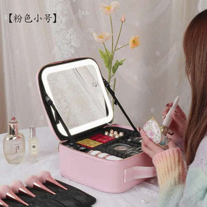 Smart LED Cosmetic Case, Makeup and Cosmetic Bag, Beauty Bloomery