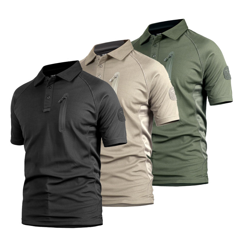 Image of Men's Short Sleeve Quick Dry Battle Top 3-pack