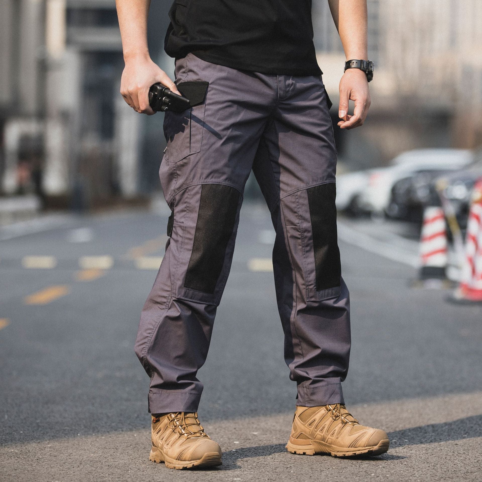 Image of Men's Urban Cargo Pants Waterproof Ripstop Tactical Pants