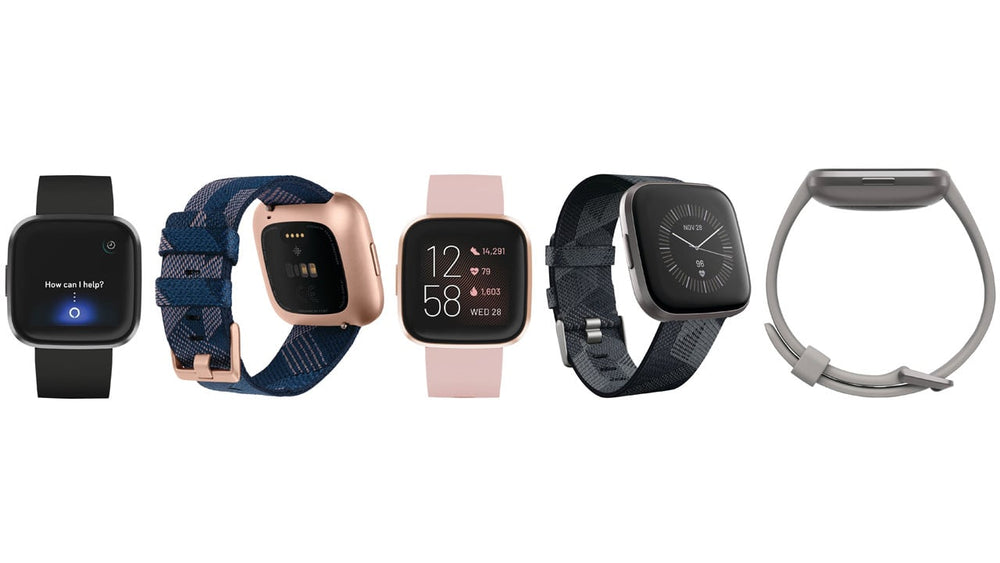 compare fitbit versa 2 and versa 3 and sense