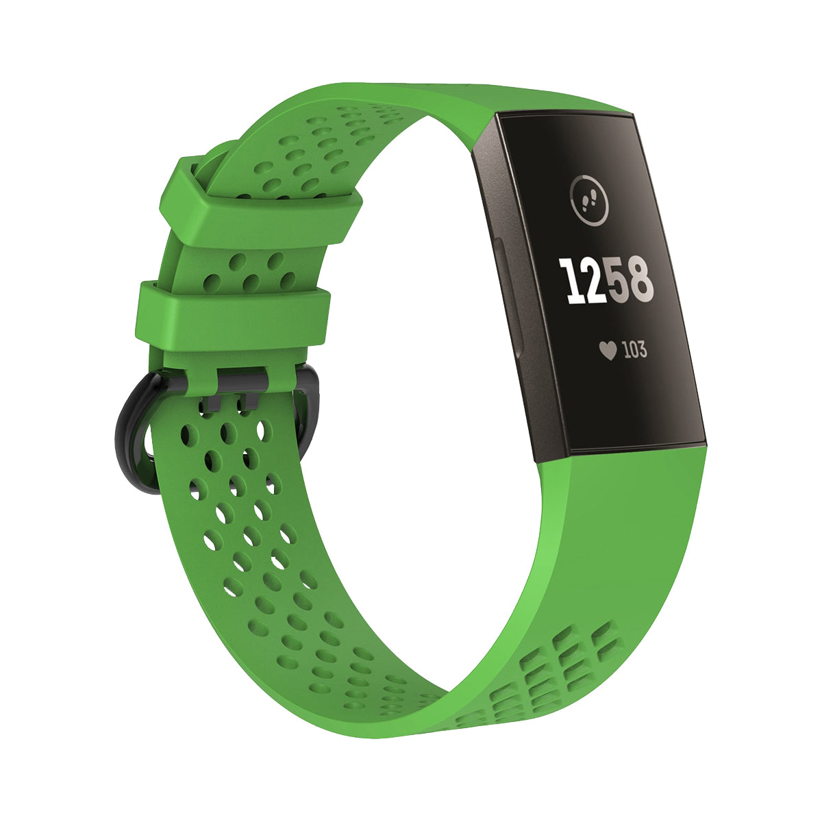 fitbit charge 3 red and green light