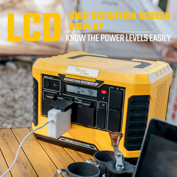 Togo 330W Portable Power Station 346Wh Lithium Battery