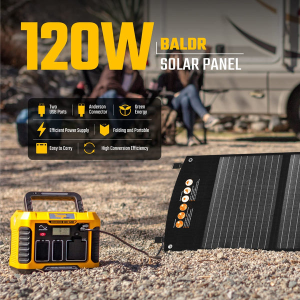 Yargopower portable solar panel and power station