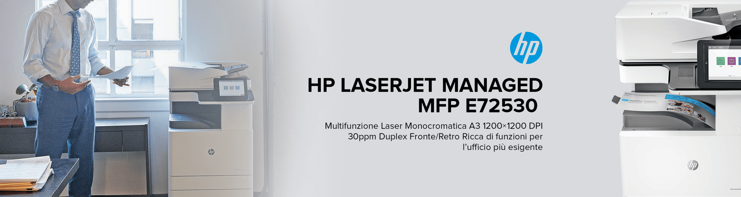 HP LaserJet Managed MFP E72530