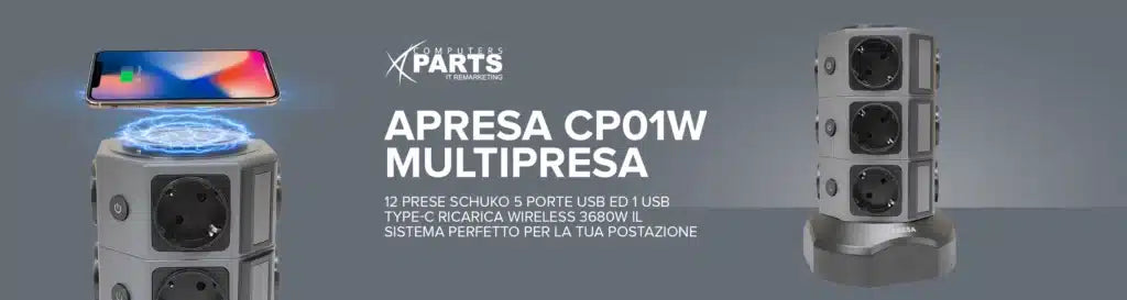 CP01W Tower multi-socket socket