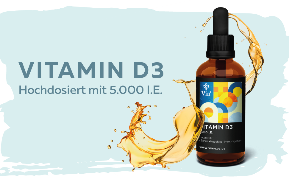 Vitamin D3 5000 IE hochdosiert
