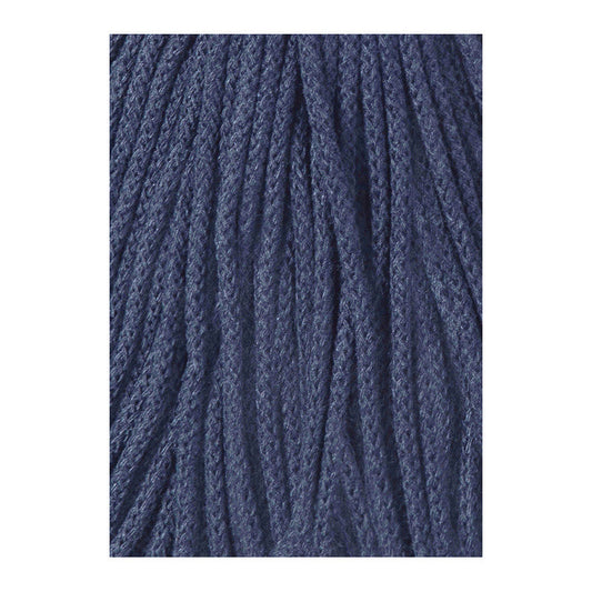 Bobbiny Jumbo 9mm Braided Macrame Cord (Jeans) –